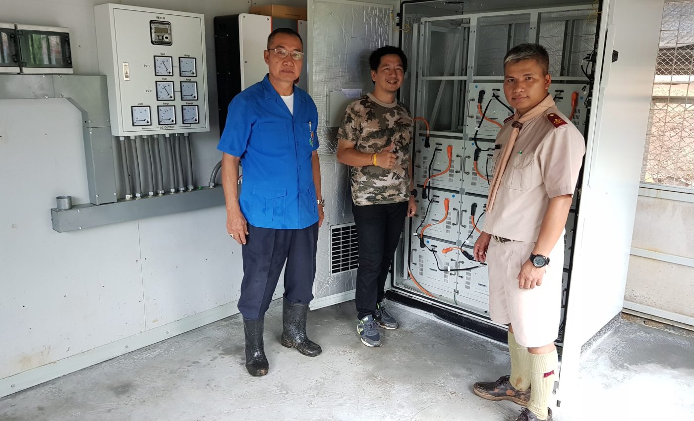 โครงการติดตั้งระบบผลิตไฟฟ้าพลังงานแสงอาทิตย์สำหรับโรงเรียนในชนบท - โรงเรียนบ้านแม่ระเมิง บอโบ๊ะคี