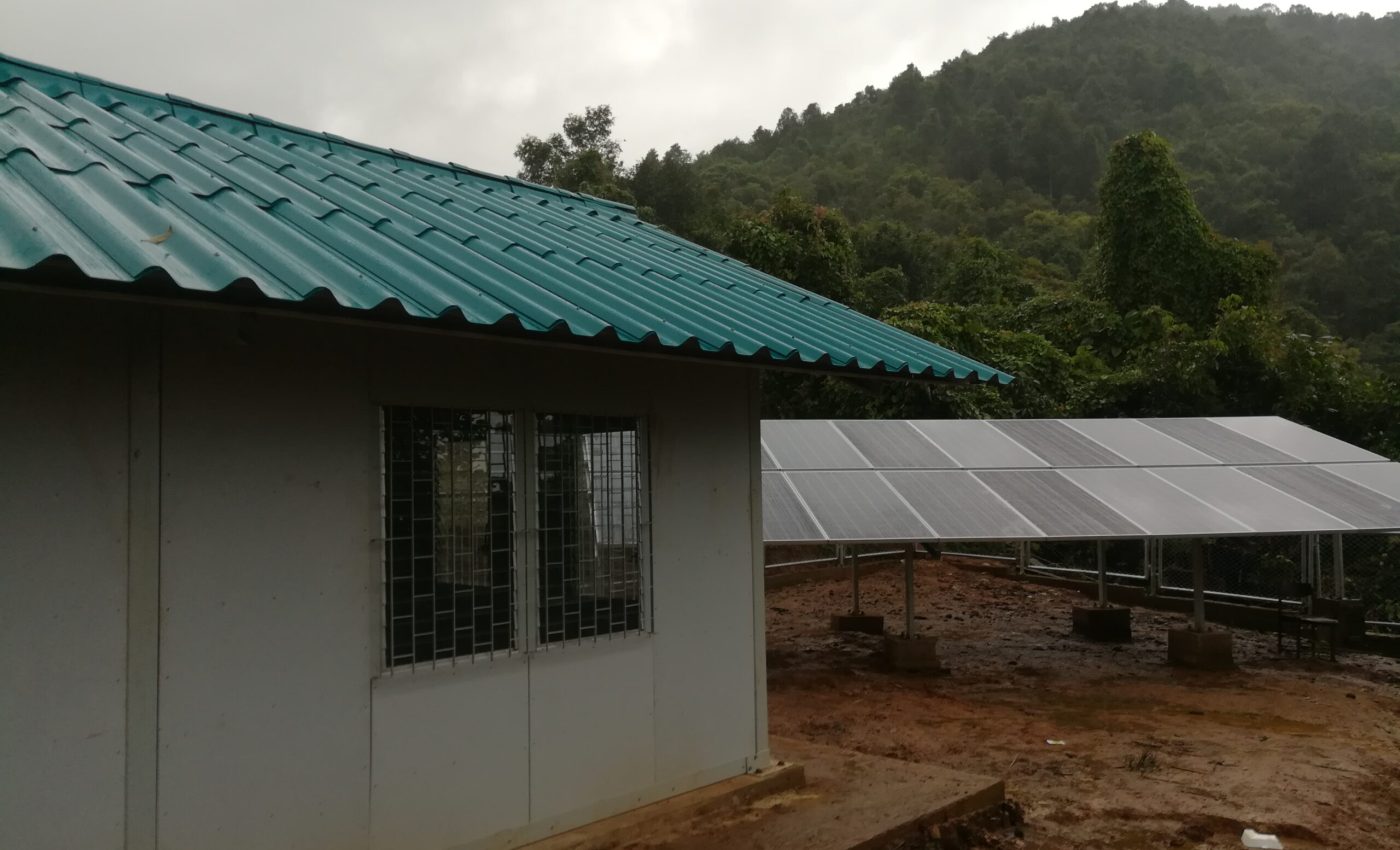 โครงการติดตั้งระบบผลิตไฟฟ้าพลังงานแสงอาทิตย์สำหรับโรงเรียนในชนบท - โรงเรียนบ้านแม่ระเมิง บอโบ๊ะคี
