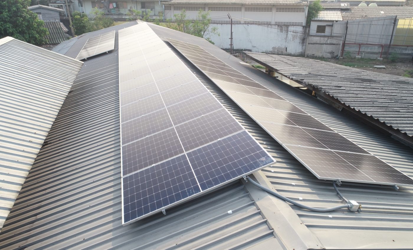 งานติดตั้งโซลาร์เซลล์ 20 kW Ongrid